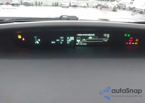 2012 Toyota Prius Plug-In Advanced z USA, uszkodzony, nr VIN JTDKN3DP9C3003260